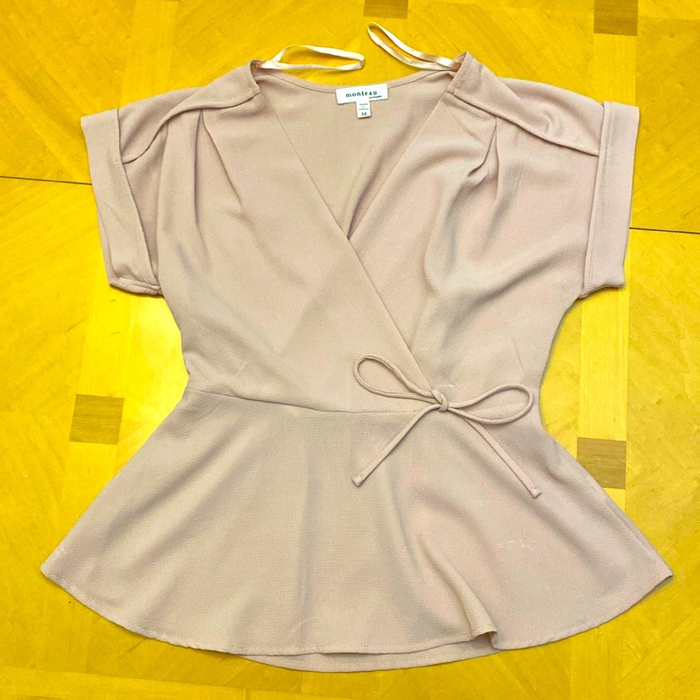Womens Light Pink Blouse
